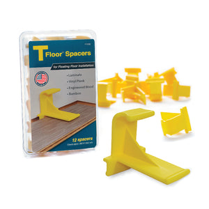 TFloor Spacers (12 pack) for Laminate Wood Flooring Installation. - TFloor® Spacers